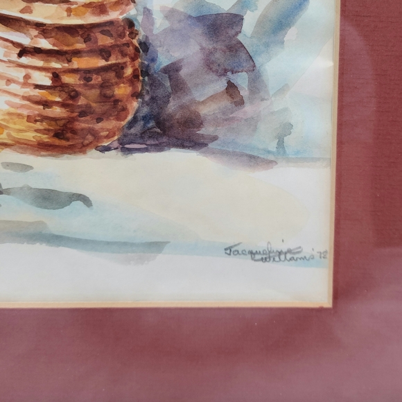 Signed original watercolor painting southwestern - Picture 2 of 4